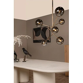 ALARA LED G4 piekaramā lampa 6 x 1,5 W 2700K zelta (Lucide)
