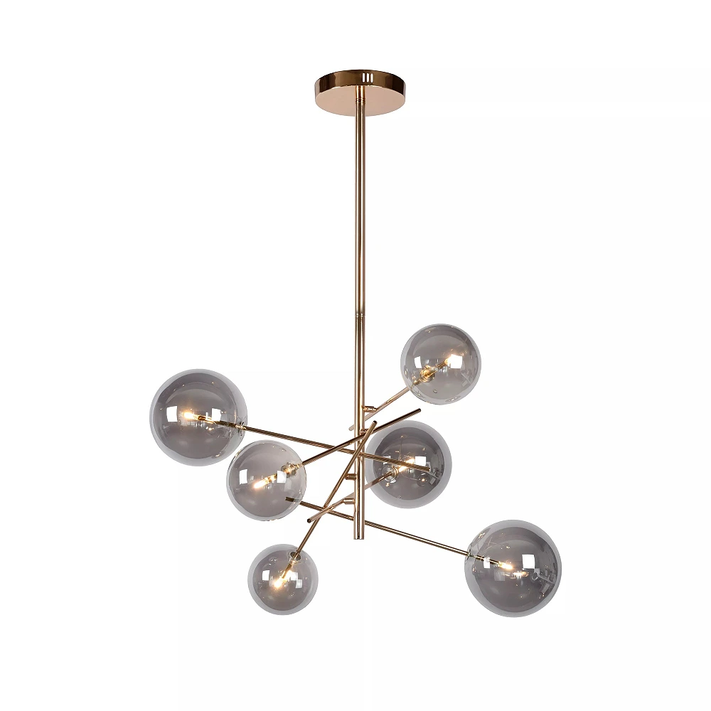 ALARA LED G4 piekaramā lampa 6 x 1,5 W 2700K zelta (Lucide)