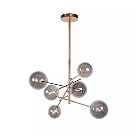 ALARA LED G4 piekaramā lampa 6 x 1,5 W 2700K zelta (Lucide)