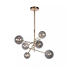 ALARA pendant light LED G4 6 x 1.5 W 2700K gold (Lucide)