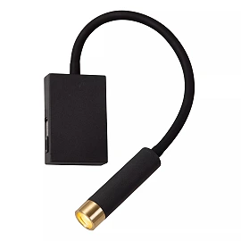 ALEC wall spotlight 1 x 3 W G9 black (Lucide)