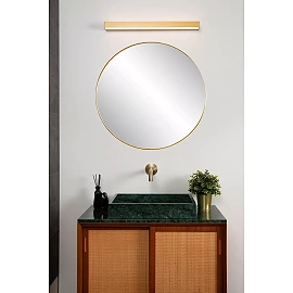 ALEXA bathroom LED wall light 1 x 8 W 2700K IP44 matt gold/brass (Lucide)