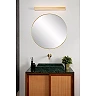 ALEXA bathroom LED wall light 1 x 8 W 2700K IP44 matt gold/brass (Lucide)