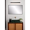 ALEXA Bathroom wall/mirror light 1x8W Integrated LED IP44 Black (Lucide)