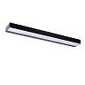 ALEXA Bathroom wall/mirror light 1x8W Integrated LED IP44 Black (Lucide)