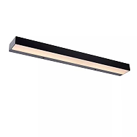 ALEXA Bathroom wall/mirror light 1x8W Integrated LED IP44 Black (Lucide)
