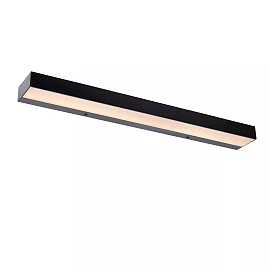 ALEXA Bathroom wall/mirror light 1x8W Integrated LED IP44 Black (Lucide)