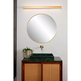 ALEXA bathroom LED wall light 1 x 13 W 2700K IP44 matt gold/brass (Lucide)