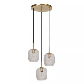 ALICENT piekarama lampa Ø35 cm 3 x 40 W E27 matēta zelta / misiņa (Lucide)
