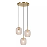 ALICENT pendant light Ø35 cm 3 x 40 W E27 matt gold / brass (Lucide)