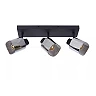 ALION Ceiling spotlight 3xE14 25W Black (Lucide)