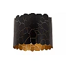 ALMELO Flush ceiling light Ø25.5 cm 1xE27 black (Lucide)