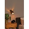 ALMELO Wall spotlight Ø12 cm 1xE14 black (Lucide)