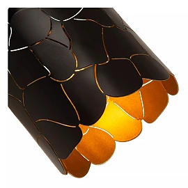 ALMELO Wall spotlight Ø12 cm 1xE14 black (Lucide)