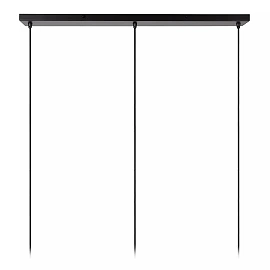 ALMELO Pendant light 3xE27 black (Lucide)
