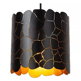 ALMELO Pendant light 3xE27 black (Lucide)