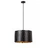 ALMELO Pendant light Ø40 cm 1xE27 black (Lucide)