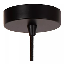 ALMELO Pendant light Ø40 cm 1xE27 black (Lucide)