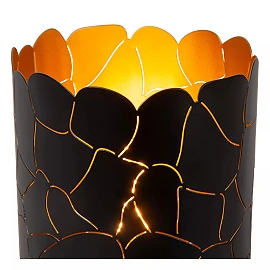 ALMELO Table lamp Ø15 cm 1xE27 black (Lucide)