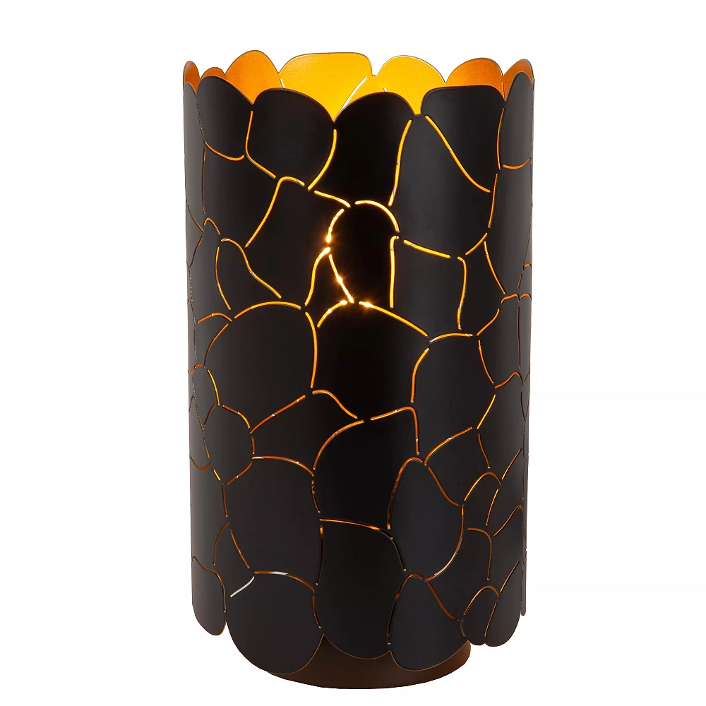 ALMELO Table lamp Ø15 cm 1xE27 black (Lucide)