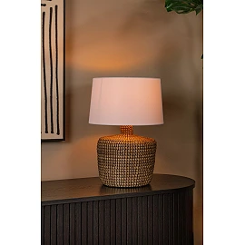 AMBALA table lamp E27 natural (Lucide)