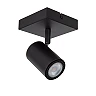 AMIGO ceiling spotlight 1xGU10 black (Lucide)