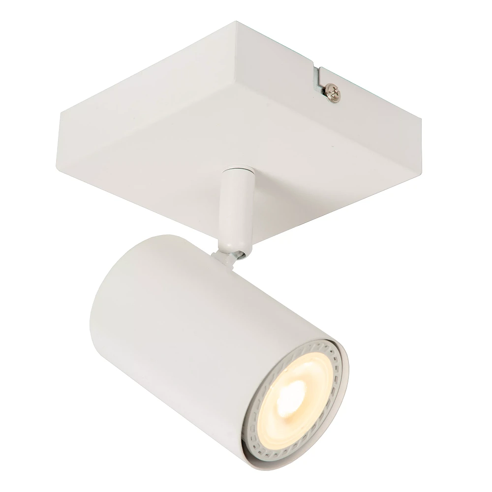 AMIGO ceiling spotlight 1xGU10 white (Lucide)