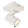 AMIGO ceiling spotlight 1xGU10 white (Lucide)