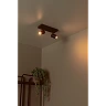 AMIGO ceiling spotlight 2xGU10 black (Lucide)
