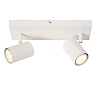 AMIGO ceiling spotlight 2xGU10 white (Lucide)