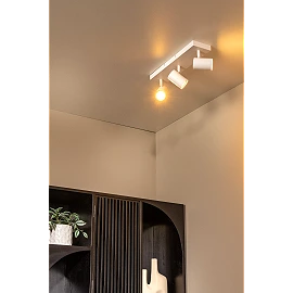 AMIGO ceiling spotlight 3xGU10 white (Lucide)