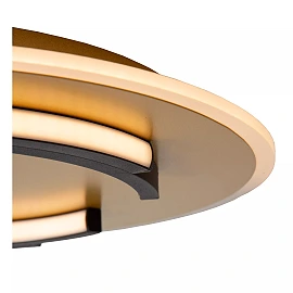 ANDREAS round LED ceiling light 30 W 2700 K matt gold/brass (Lucide)