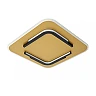 ANDREAS square LED ceiling light 30 W 2700 K matt gold/brass (Lucide)