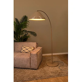 ANDRES floor lamp 1xE27 Taupe (Lucide)