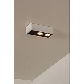 ANGULAR ceiling spotlight LED 2 x 5W 2700K white (Lucide)