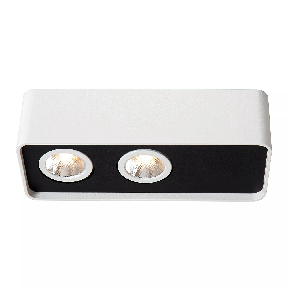 ANGULAR ceiling spotlight LED 2 x 5W 2700K white (Lucide)