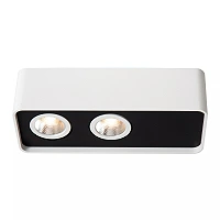 ANGULAR ceiling spotlight LED 2 x 5W 2700K white (Lucide)