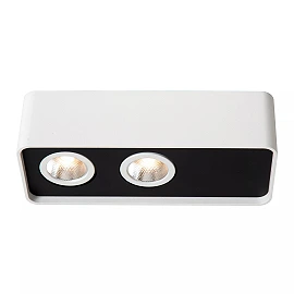 ANGULAR ceiling spotlight LED 2 x 5W 2700K white (Lucide)