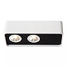 ANGULAR ceiling spotlight LED 2 x 5W 2700K white (Lucide)