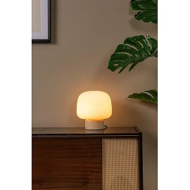 ANSTON Table lamp 28x28 cm 1xE14 opal (Lucide)