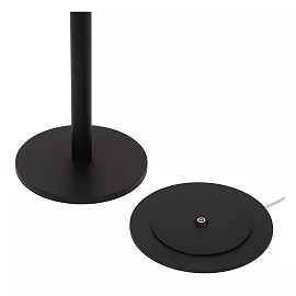 ANTRIM rechargeable floor reading lamp LED 1x2.2 W 2700 K black (Lucide)