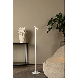 ANTRIM rechargeable floor reading lamp LED 1x2.2 W 2700 K white (Lucide)