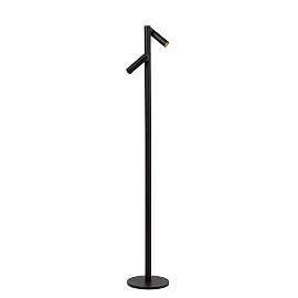 ANTRIM rechargeable floor reading lamp LED 2x2.2 W 2700 K black (Lucide)