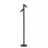 ANTRIM rechargeable floor reading lamp LED 2x2.2 W 2700 K black (Lucide)