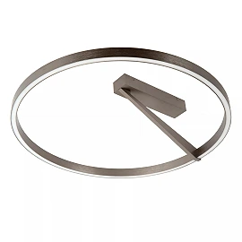 APPLAUSE flush ceiling light Ø60 LED Dim CCT 1x40W Grey iron (Lucide)