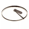 APPLAUSE flush ceiling light Ø60 LED Dim CCT 1x40W Grey iron (Lucide)