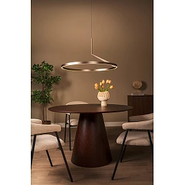 APPLAUSE pendant light Ø80 LED Dim CCT 1x50W Grey iron (Lucide)