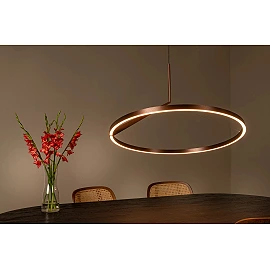 APPLAUSE pendant light Ø80 LED Dim CCT 1x50W Coffee (Lucide)