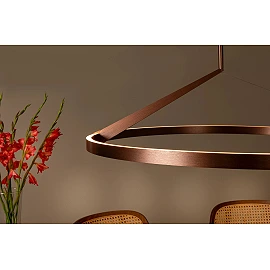 APPLAUSE pendant light Ø80 LED Dim CCT 1x50W Coffee (Lucide)