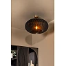ARMONI Flush ceiling light Ø52 cm E27 black (Lucide)